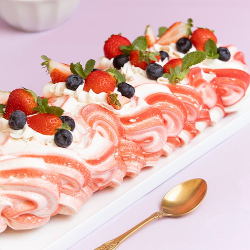 Pavlova bûche de Noël