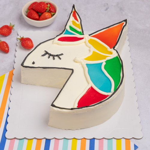 Unicorn Jello Cake