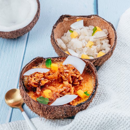 Coconut Crème Brûlée