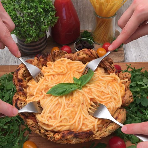 Spaghetti filantes
