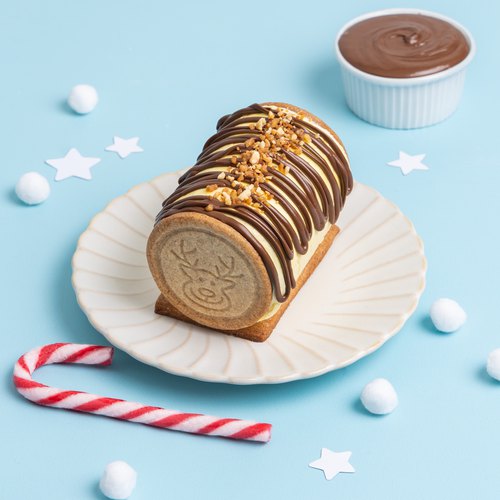 La mini-bûche glacée de Noël