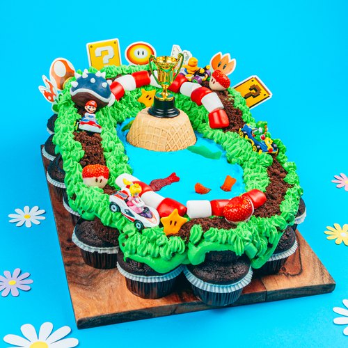 Gâteau Mario kart 