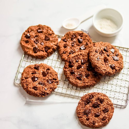 Cookies flocons d'avoine et cacahuètes