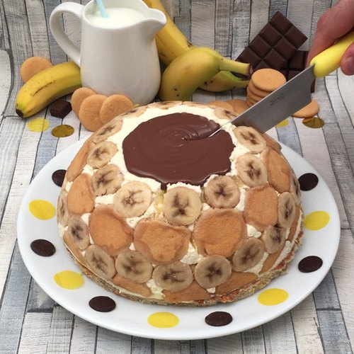 Volcanic Banana Pudding