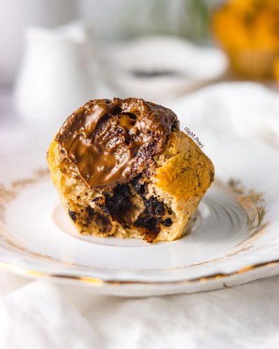 Muffins légers aux pépites de chocolat