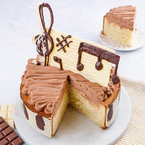 Recette Le gâteau musique et autres recettes Chefclub original