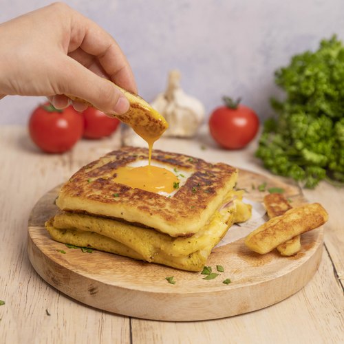 A Breakfast Ostrich Omelette recipe by Chefclub US original