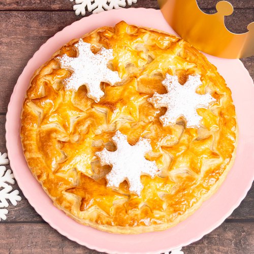 Galette des rois flocons