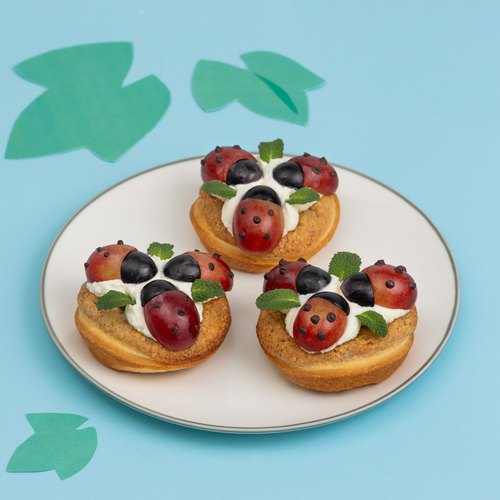 Les tartelettes coccinelles