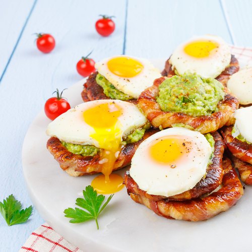 Flowery Egg & Avocado Toast