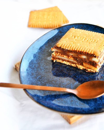 Gâteau poire chocolat petit beurre