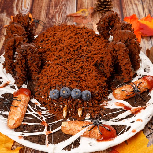 Pastel de araña de Halloween y otras recetas Chefclub original 