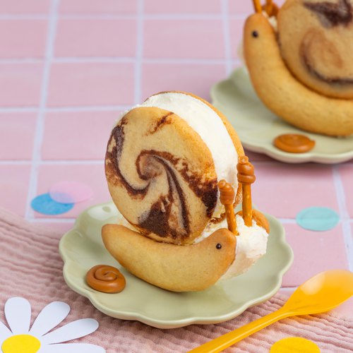 Snail Ice Cream Sandwich