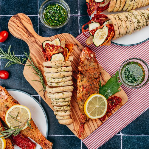 Fried Fish & Vegetable Chips