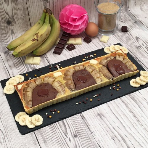 Banana Twist Tarte