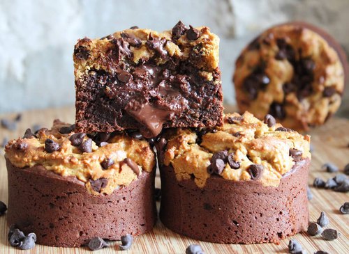 Muffins façon cookie aux pépites de chocolat noir