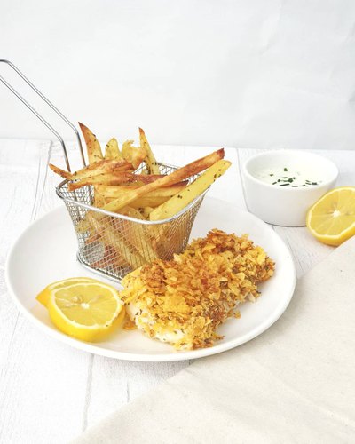 Fish and chips maison
