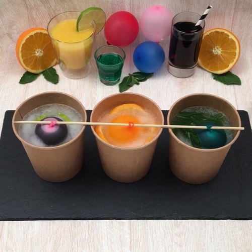 Exploding Cocktail Cups