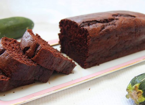 Gâteau au chocolat sans beurre (courgettes)