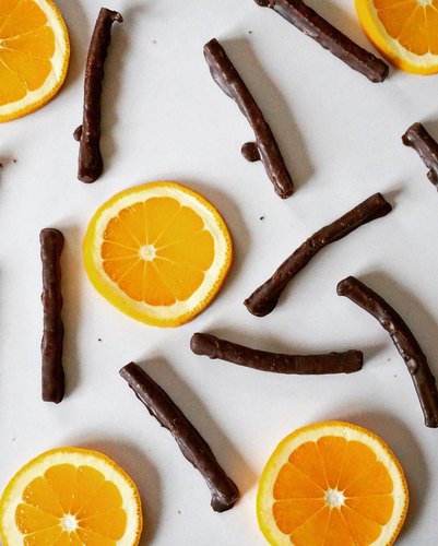 Orangettes au chocolat