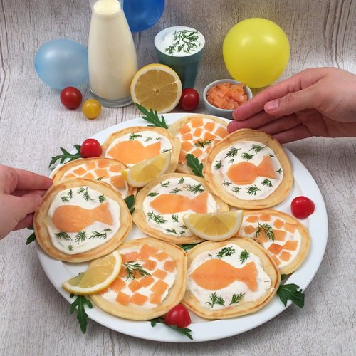 Russian blinis