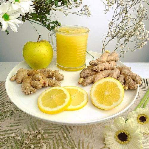Recette Jus de pomme gingembre citron et autres recettes Chefclub daily |  chefclub.tv