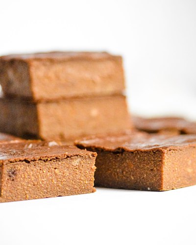 Perfect cinnamon brownie with carrot