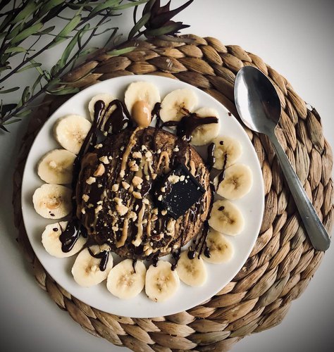Bowl cake banane et chocolat