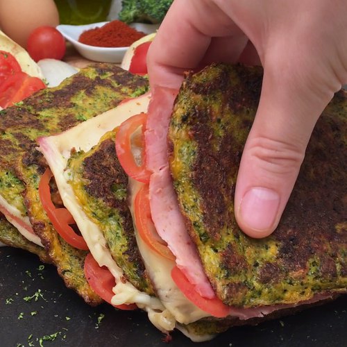 Brokkoli-Sandwich