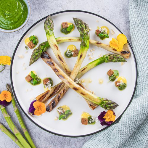 Wilfried Romain's Spring Asparagus