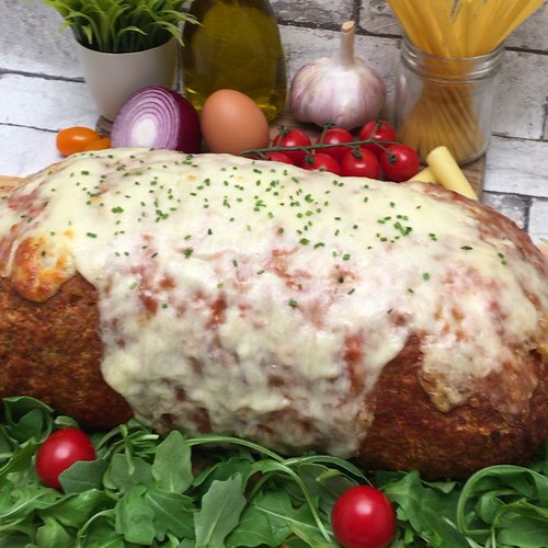 Spaghetti-Stuffed Meatloaf