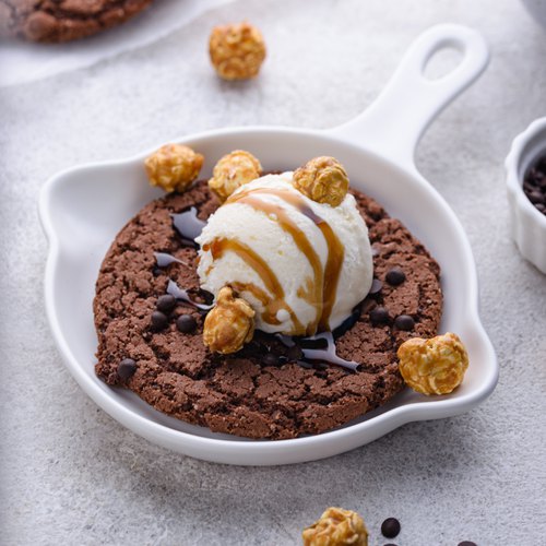 Melt In Your Mouth Double Choc Cookie Pie