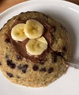 Bowlcake chocolat banane