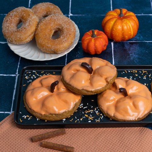 Pumpkin Cookie Donut