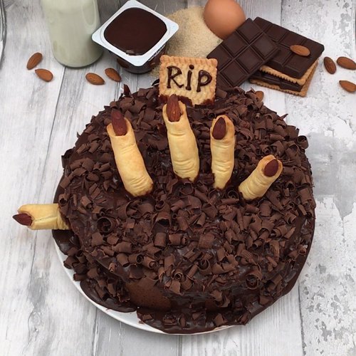 Le gâteau d'Halloween