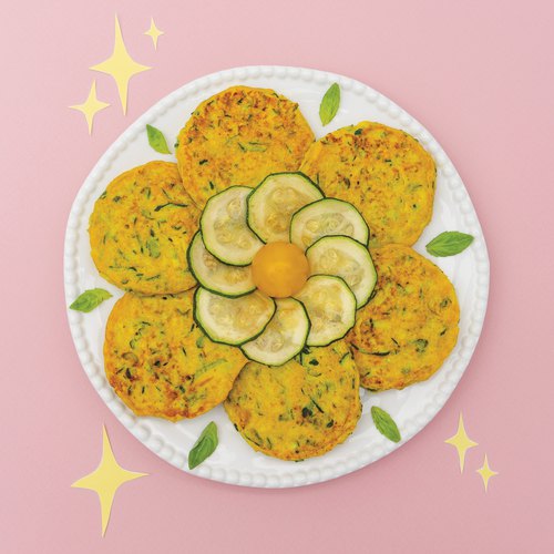 Les pancakes fleuris