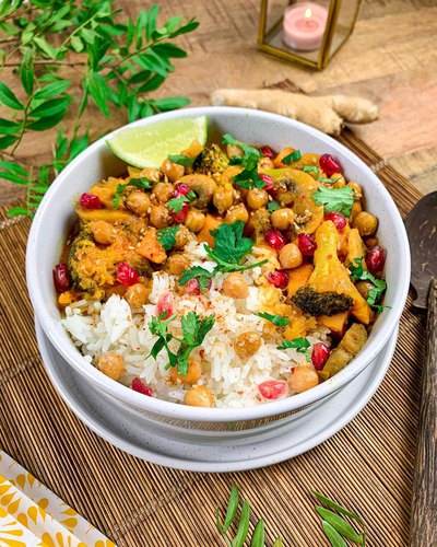 Curry thaï vegan à la patate douce