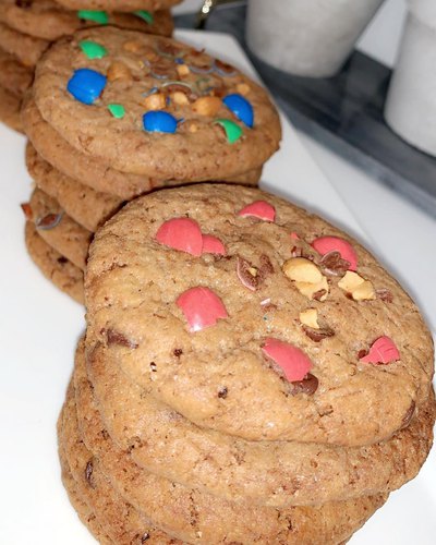 Cookies chocolat M'm's au robot