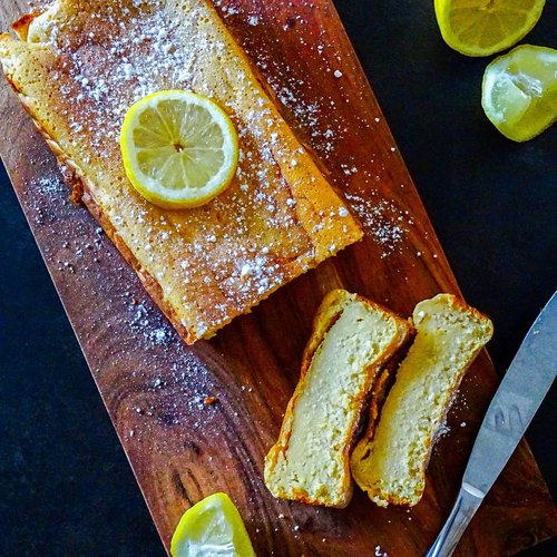 Cake fondant au citron et miel