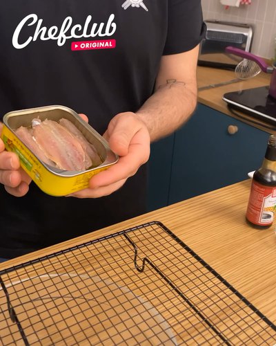 Recette La boîte à sardines sur Chefclub original