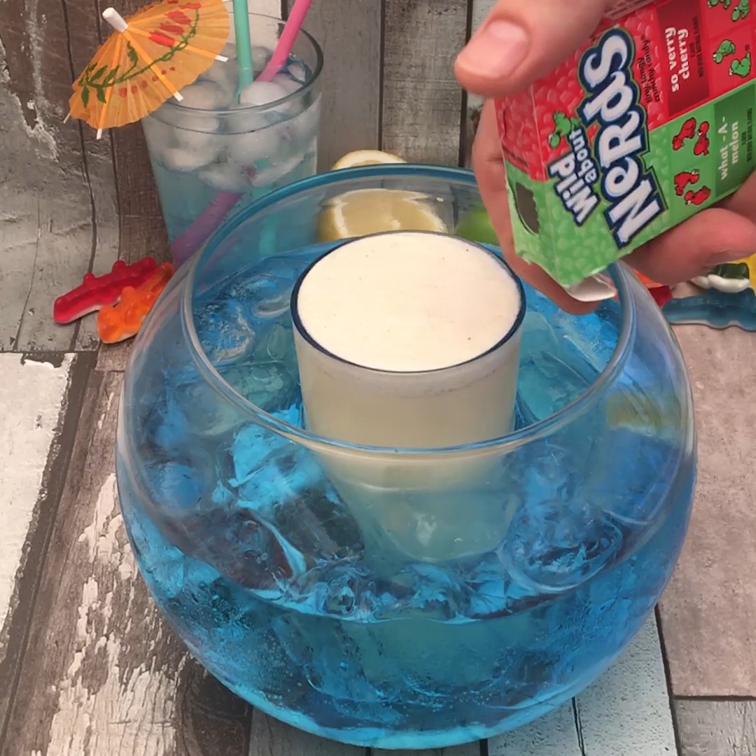 Island Fish Bowl, the recipe video by