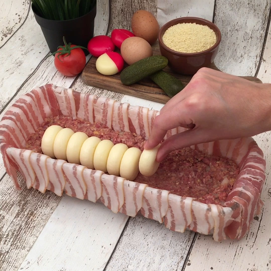 Cake Babybel bacon, la recette en vidéo par Chefclub