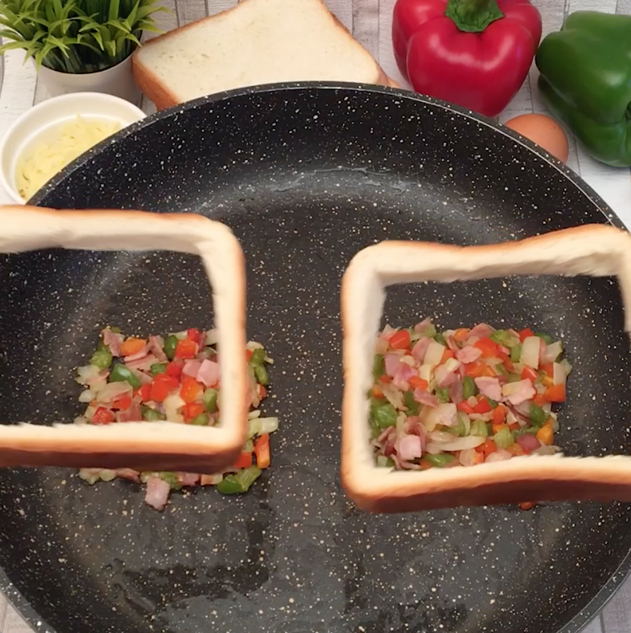 식빵 오믈렛