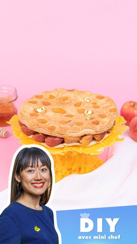 DIY avec Mini Chef - Saison 1 Épisode - 3 - La tarte ruche croustillante