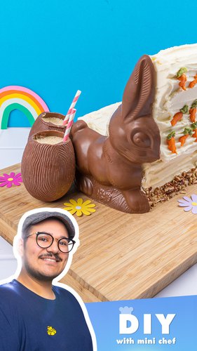 DIY with Mini Chef - Season 3 Episode - 11 - Easter Sundae & Carrot Cake