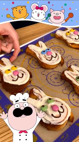 Chefclub Kids - Season 1 Episode - 16 - Hoppy Cinnamon Roll Bunnies