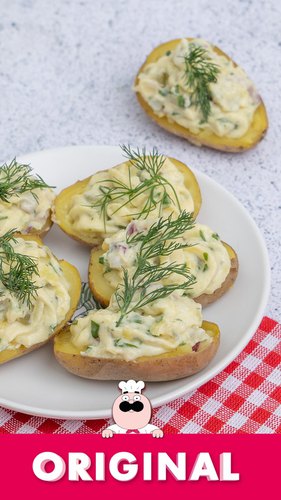 Deviled Loaded Potatoes