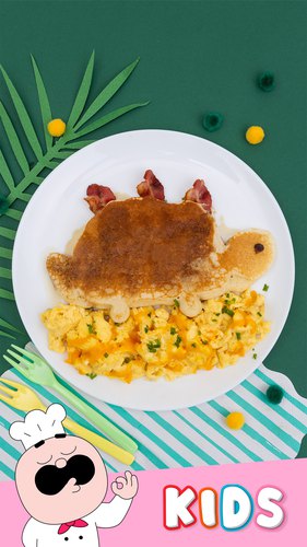 Dino Breakfast Pancake