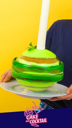 Cake And Cocktail - Season 2 Episode - 15 - XXL Green Apple Lollipop