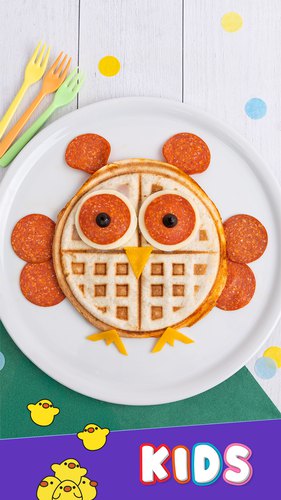 Chefclub Kids - Season 6 Episode - 5 - Owl Waffle Pizza